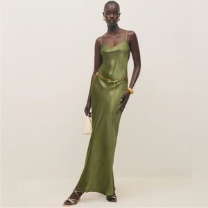 Reformation Parma Silk Dress NWT size large